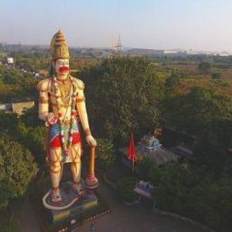 Top View of Hanuman Vatika